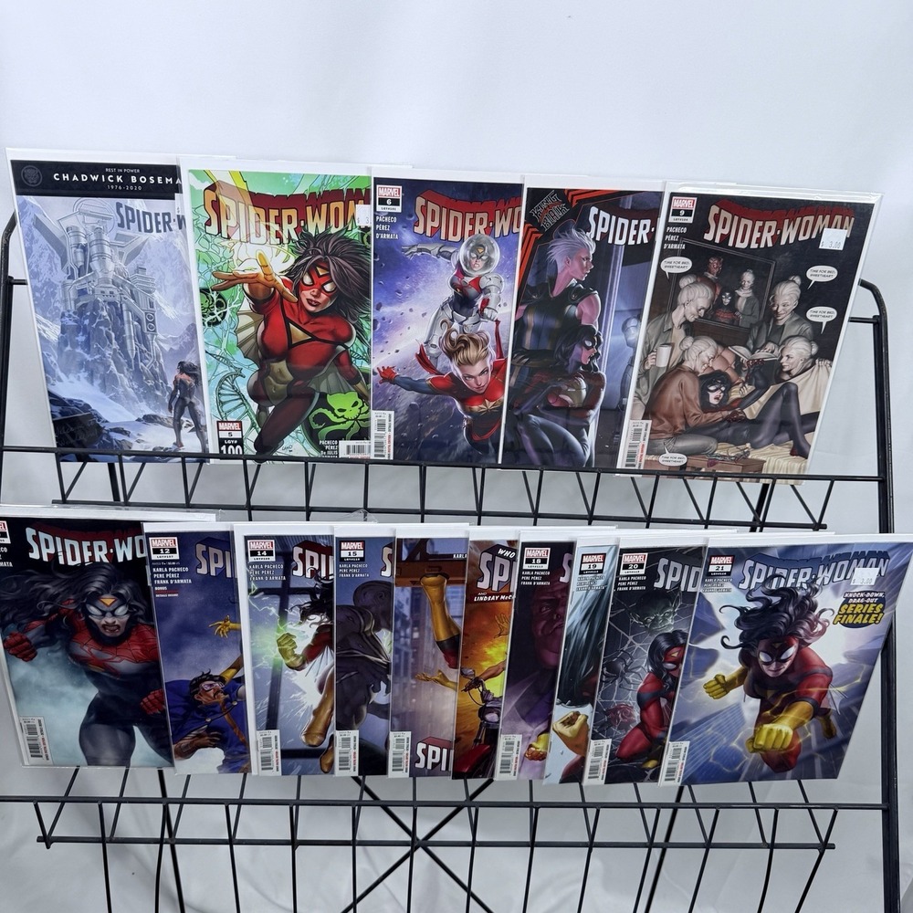Spider-Woman 4-6 8-10 12 14-21 Lot‎ Key 1st Ophelia Vermis Anti-Arachnine